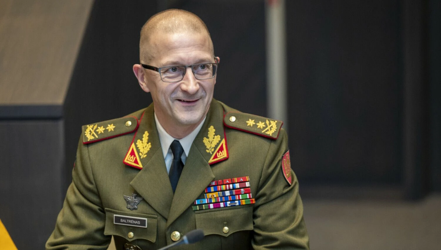 Lietuvos kariuomenės gynybos štabo viršininkas generolas majoras Remigijus Baltrėnas. NATO nuotr.