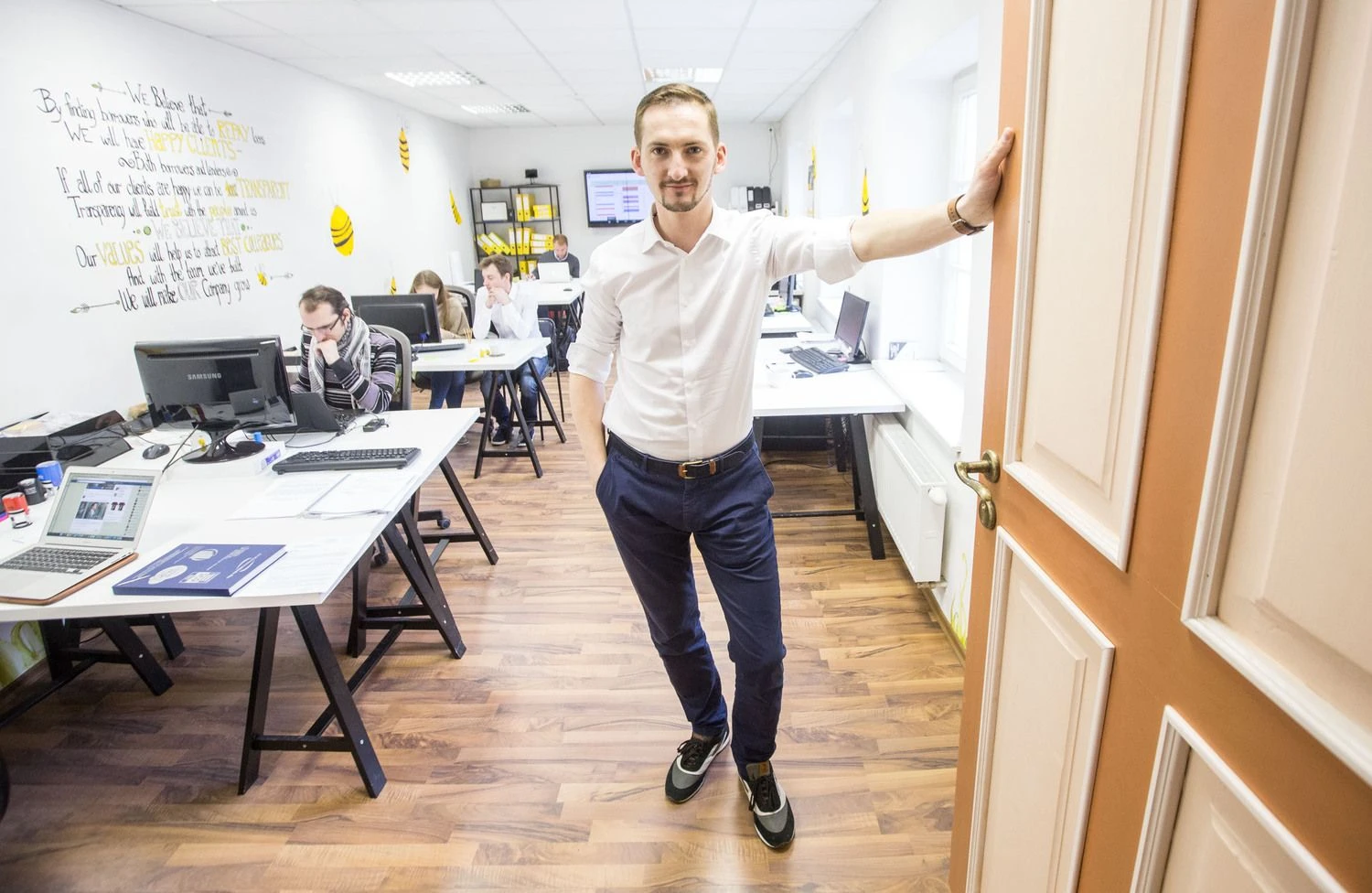 „Desico“ vadovas Laimonas Noreika. Juditos Grigelytės (VŽ) nuotr.