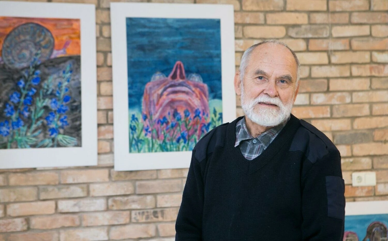 Dailininkas Valentinas Antanavičius. Juditos Grigelytės (VŽ) nuotr.