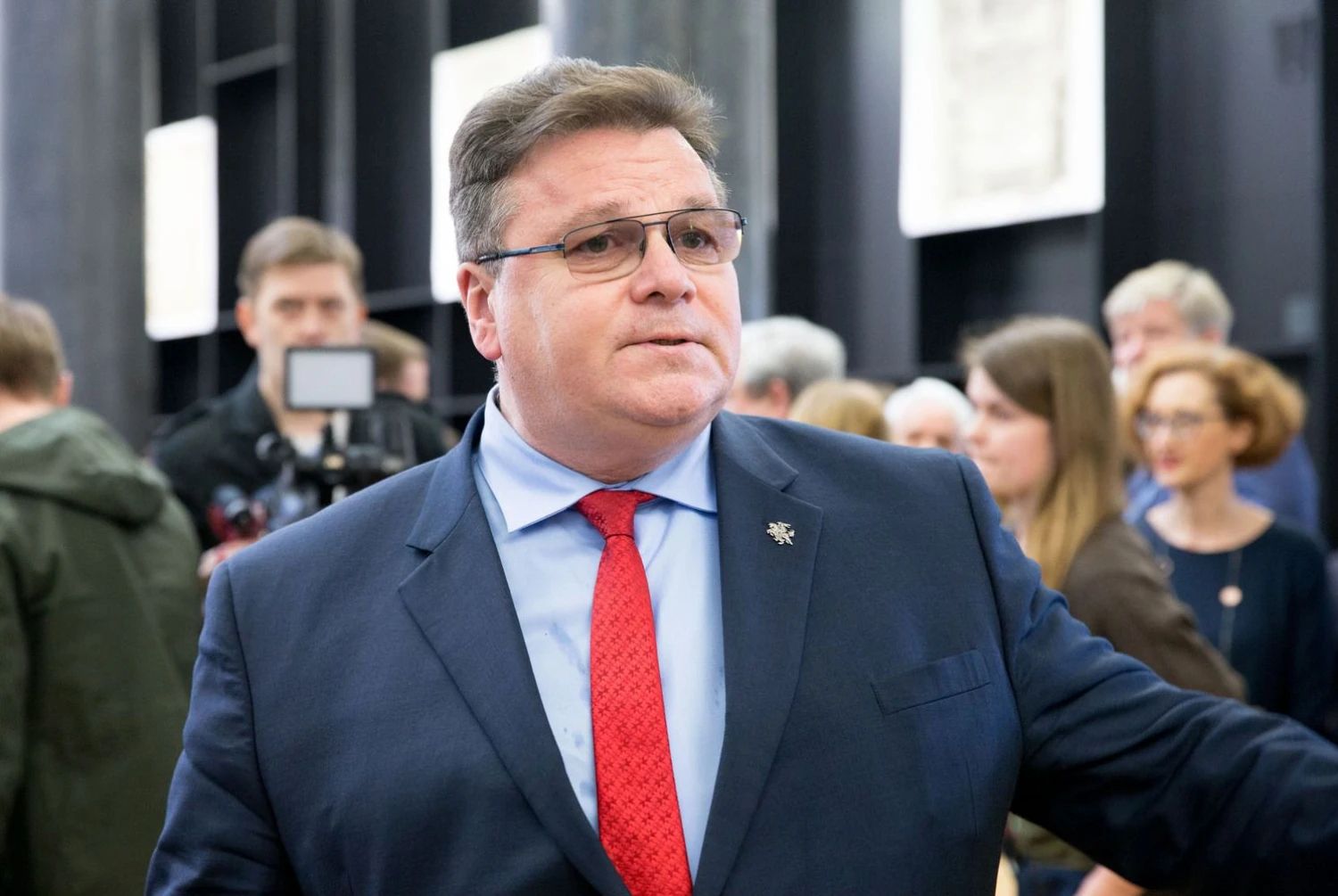 Linas Linkevičius, Lietuvos užsienio reikalų ministras. Juditos Grigelytės (VŽ) nuotr.