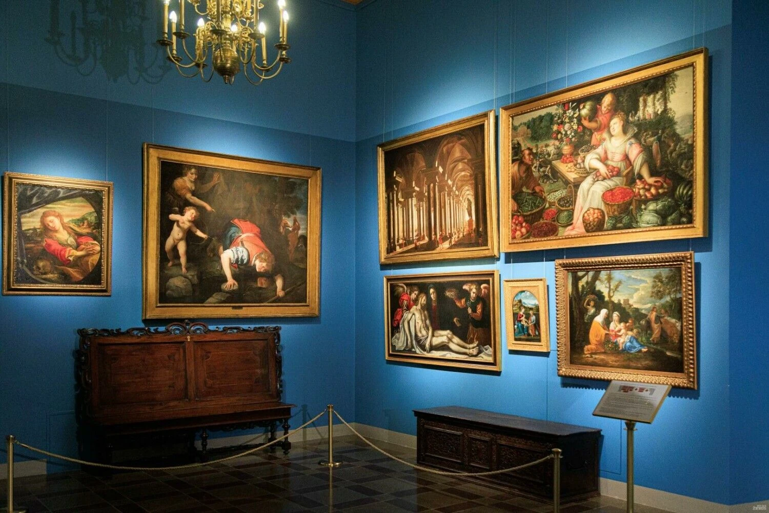 Mecenato, pramonininko dr. Prano Kiznio paveikslų kolekcija Valdovų rūmų muziejuje. Vladimiro Ivanovo (VŽ) nuotr.