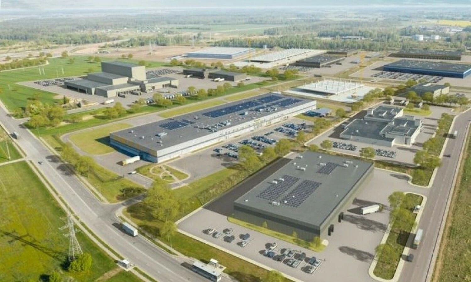 Panevėžio LEZ. Vizualizacija.