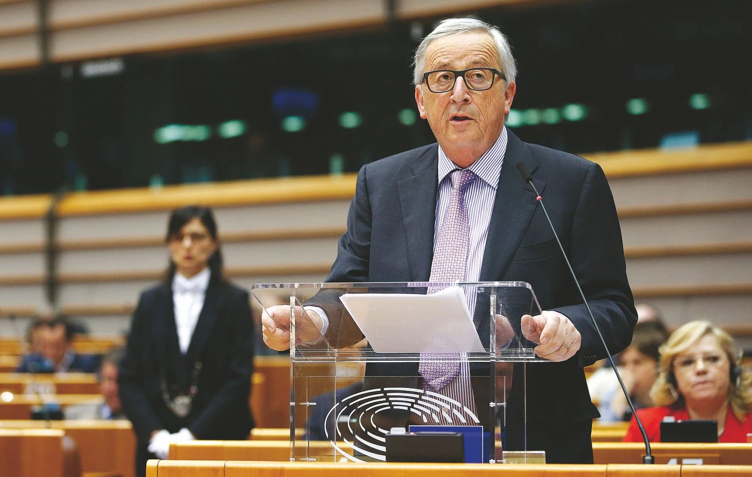 Europos Komisijos pirmininkas Jeanas Claude'as Junckeris. Francoiso Lenoiro („Reuters“ / „Scanpix“)  nuotr. 