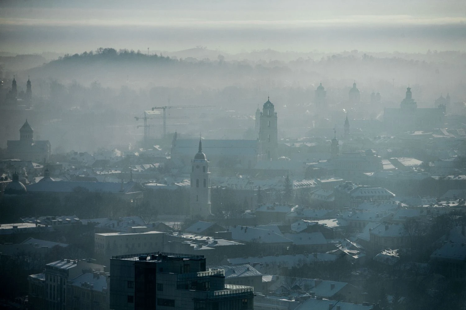 Vilniaus senamiesčio panorama. Juditos Grigelytės (VŽ) nuotr.