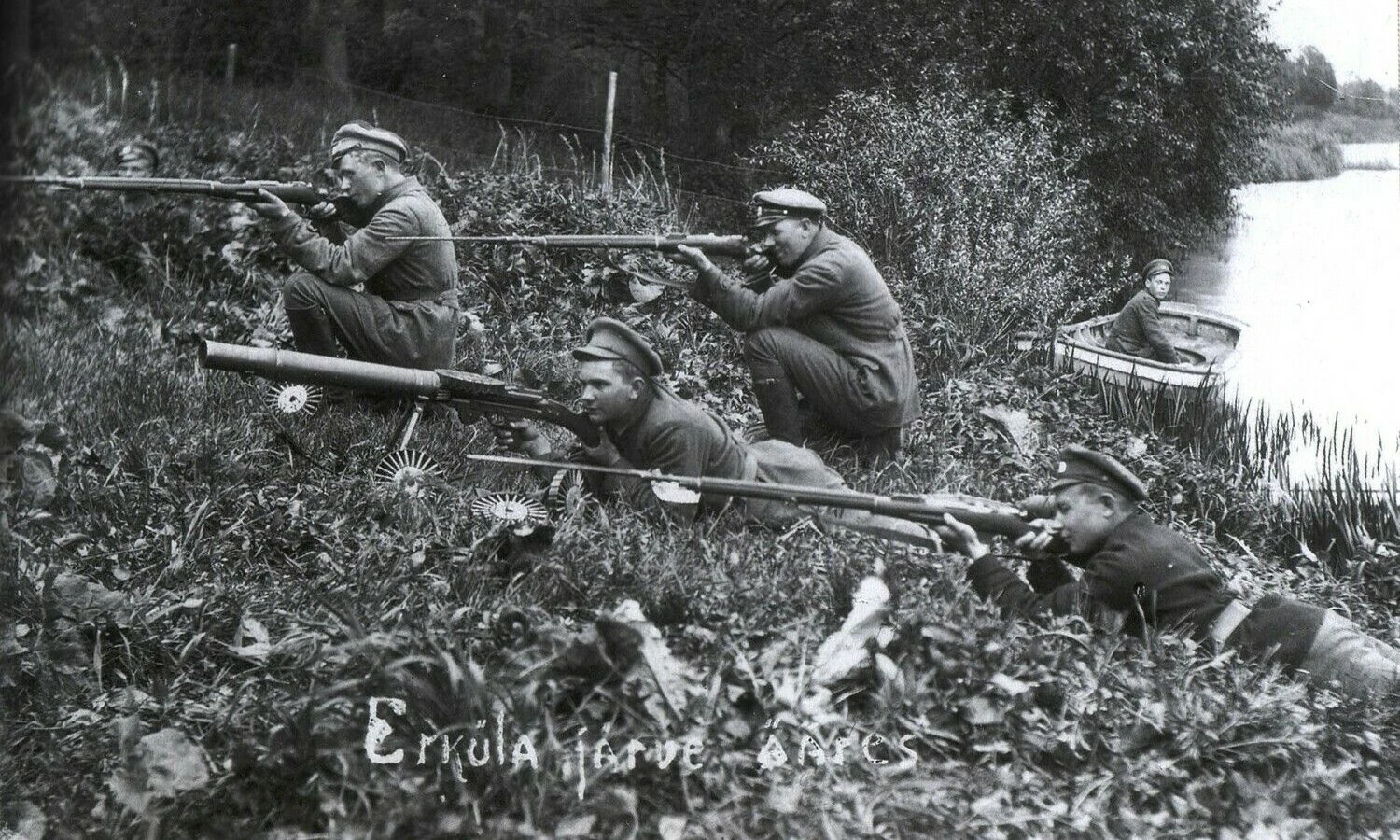 Estų kariai, 1919 m. „Wikipedia.org“ nuotr.