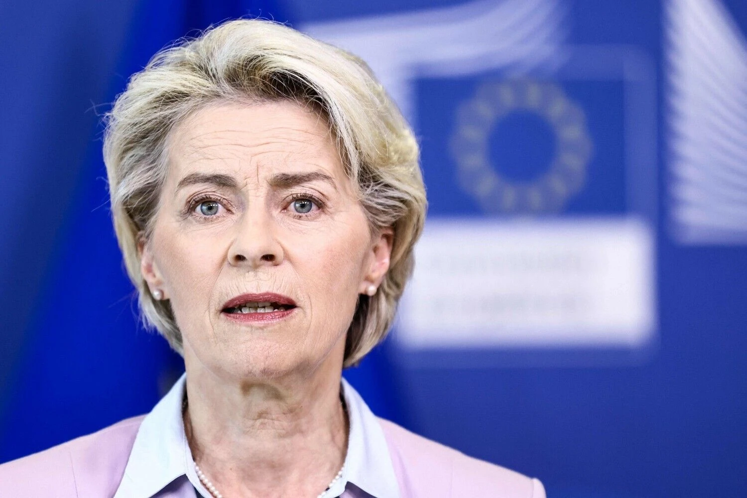 Ursula von der Leyen, Europos Komisijos pirmininkė. Kenzo Tribouillardo (AFP/„Scanpix“) nuotr.