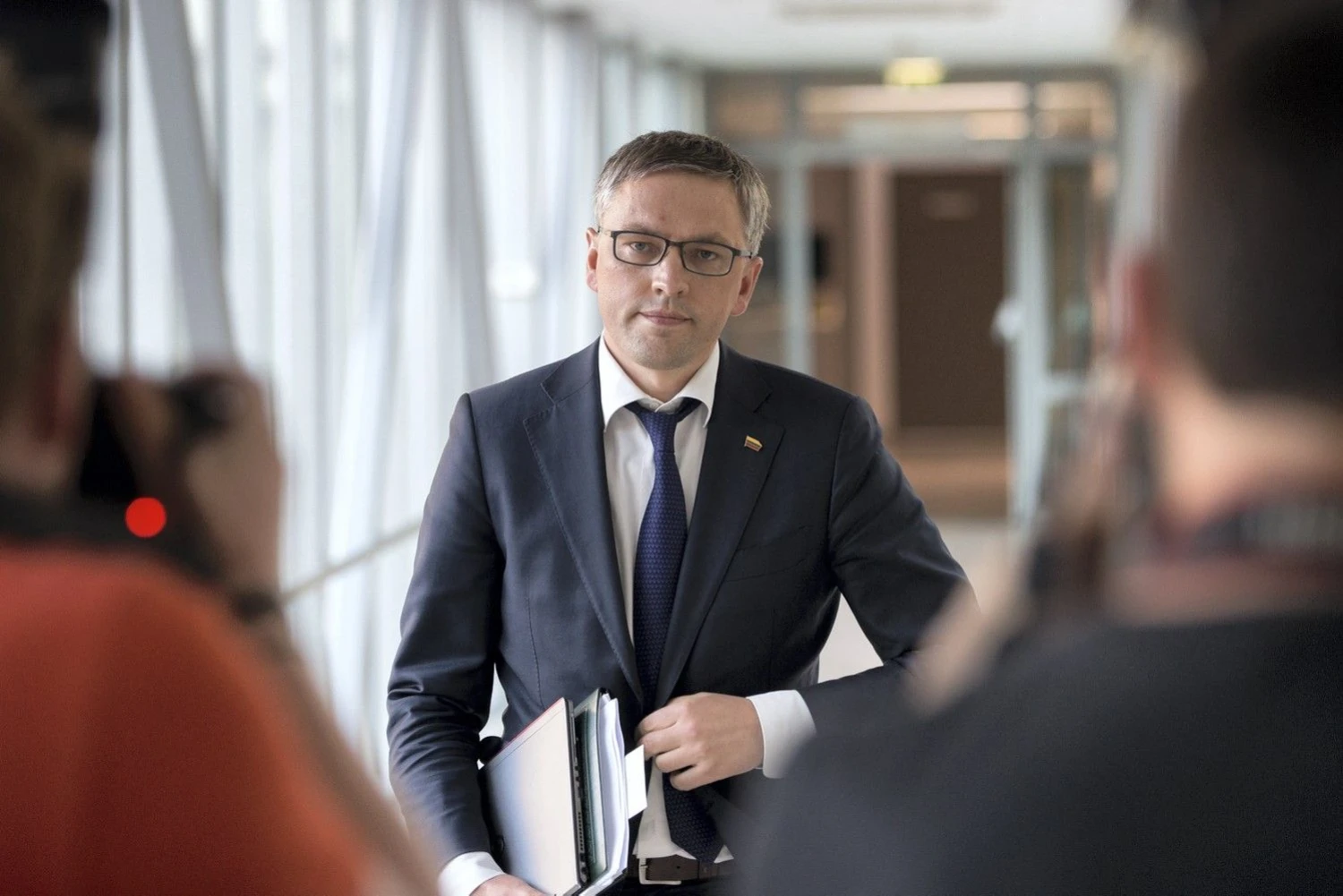 Vytautas Bakas, NSGK pirmininkas. Žygimanto Gedvilos (15min.lt / Scanpix) nuotr.