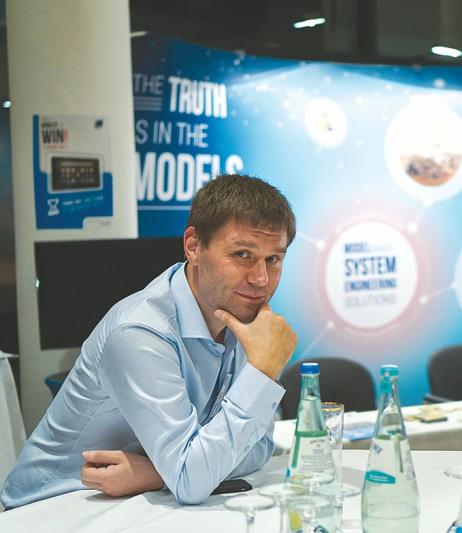 Nerijus Jankevičius, UAB „No Magic Europe“ produkto vadovas: „Mūsų IT produktai reikalingi įmonėms, kurios pačios kuria sudėtingus gaminius. Lietuvoje tokių pramonės įmonių paprasčiausiai nėra.“  
Bendrovės nuotr.