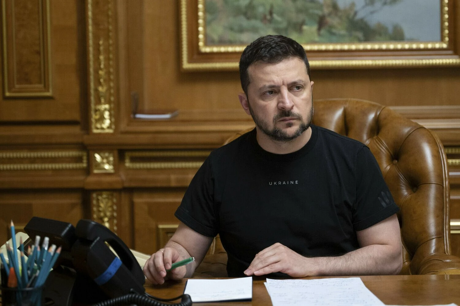 Volodymiras Zelenskis, Ukrainos prezidentas. „Scanpix“ nuotr.