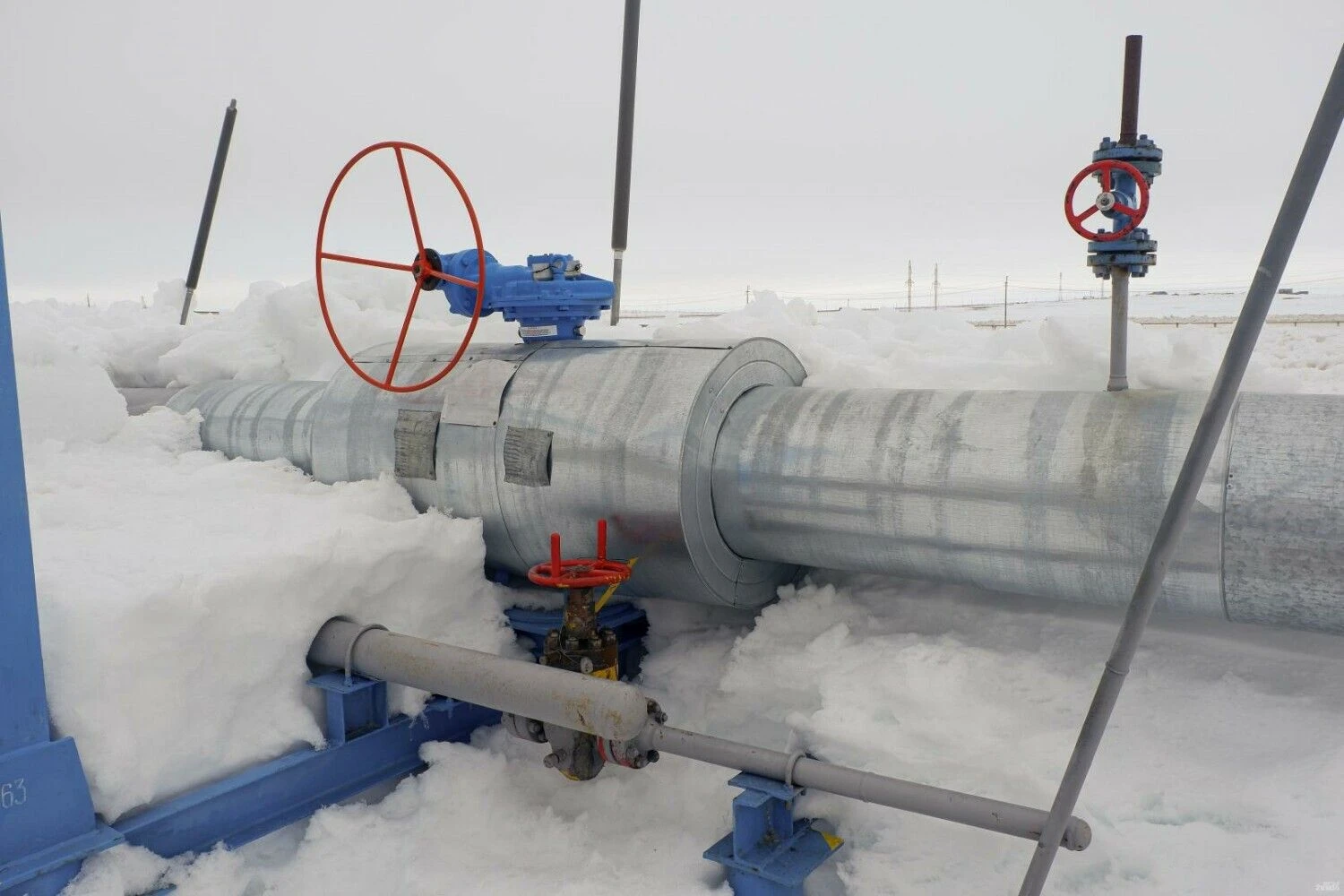Jamalo pusiasalis, „Gazprom“ Bovanenkovo dujų telkinys. Naglio Navako (VŽ) nuotr.