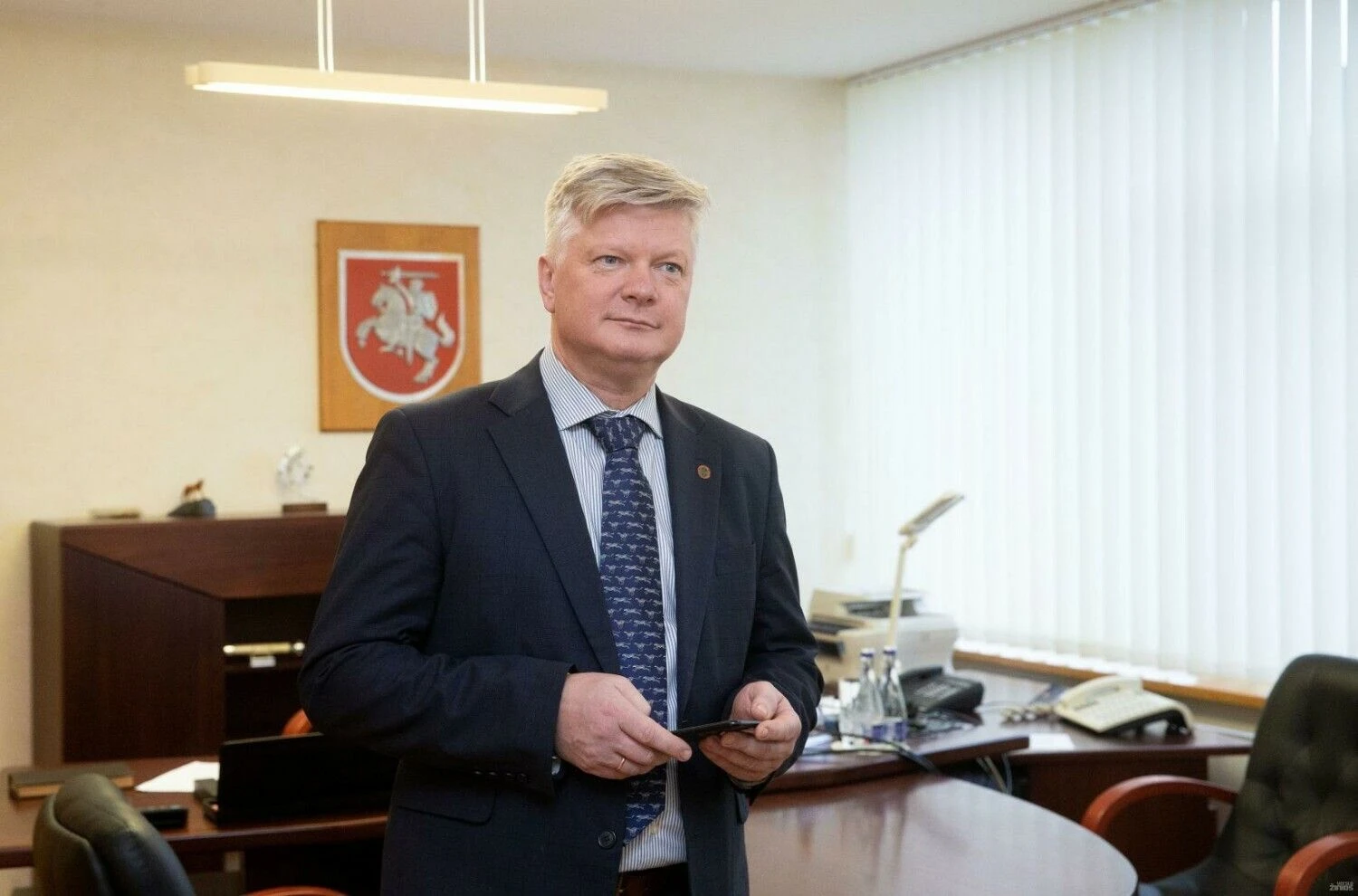 Kęstutis Navickas, žemės ūkio ministras. Juditos Grigelytės (VŽ) nuotr.