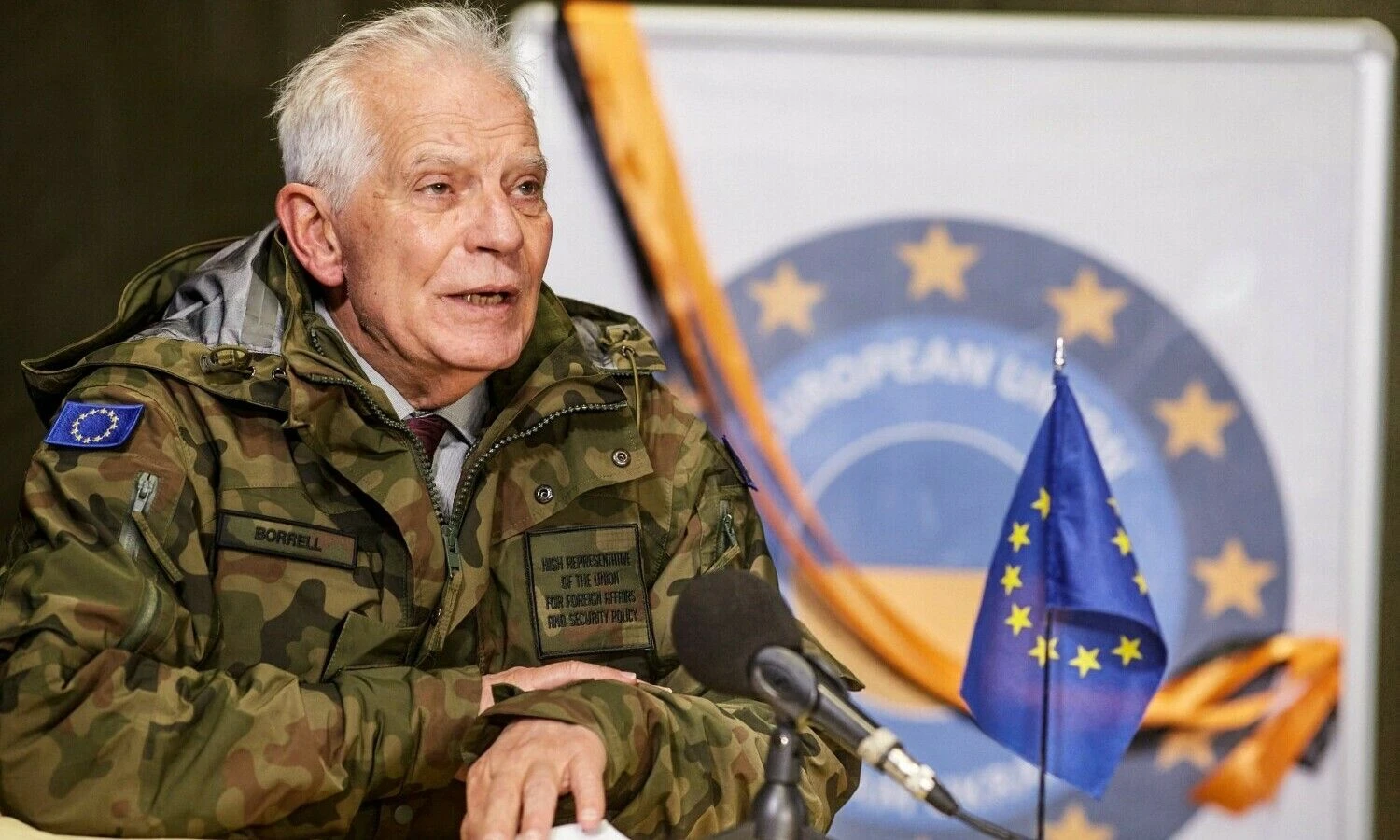 ES užsienio politikos vadovas Josepas Borrellis. Barteko Sadowskio (AFP / „Scanpix“) nuotr.