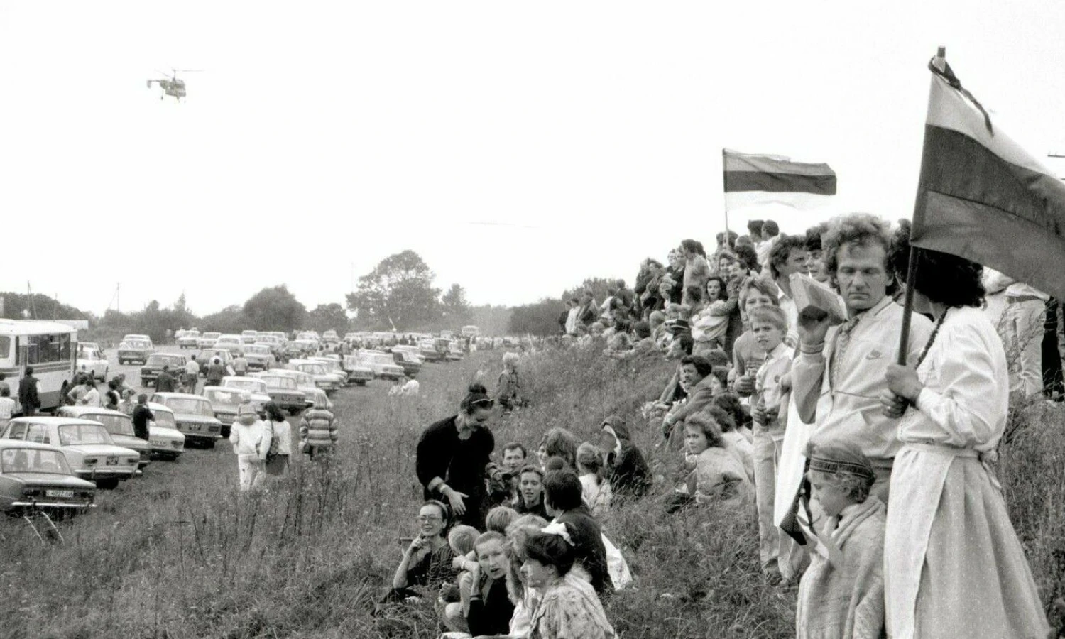 Baltijos kelias 2009 m. įtrauktas į UNESCO Pasaulio atminties sąrašą. Viktoro Kapočiaus / LCVA nuotr.