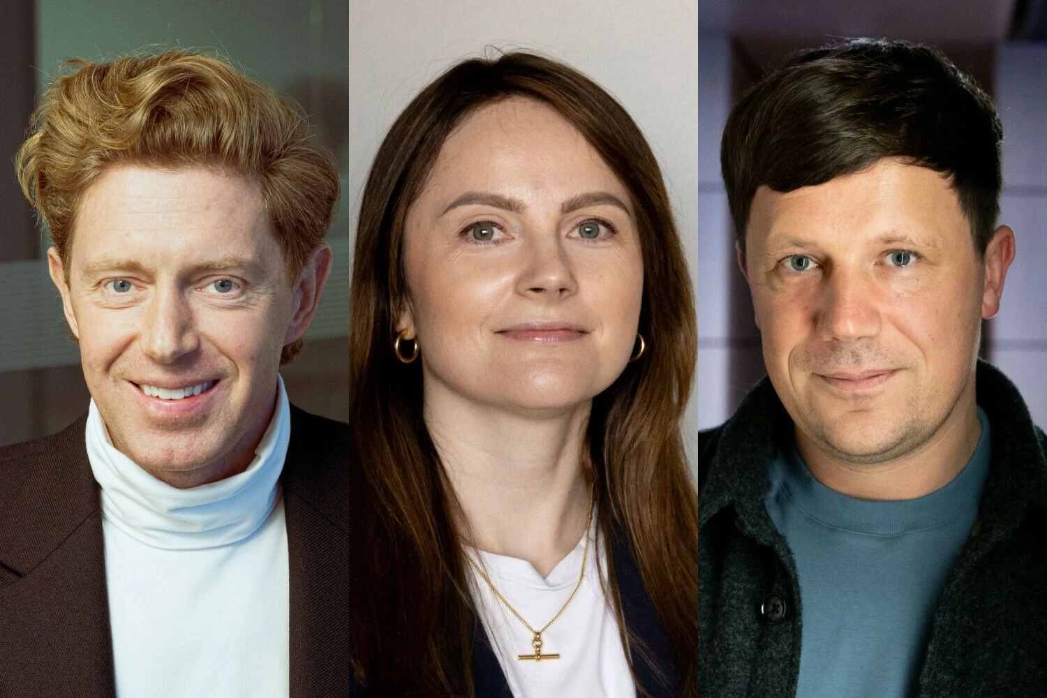 M. Strėlis, I. Rutkauskienė, M. Navickas (iš kairės). VŽ montažas.