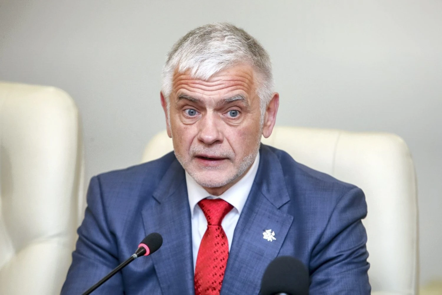 Bronius Markauskas, žemės ūkio ministras. Vladimiro Ivanovo ( VŽ) nuotr.