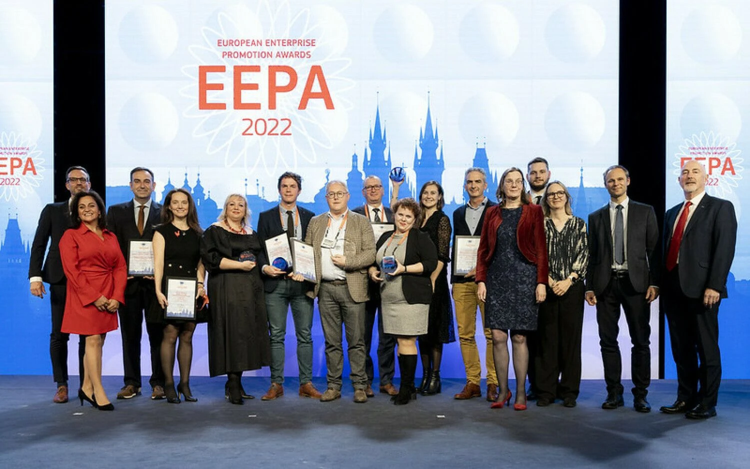 Europos verslininkystės skatinimo apdovanojimai 2022. Organizatorių nuotr.