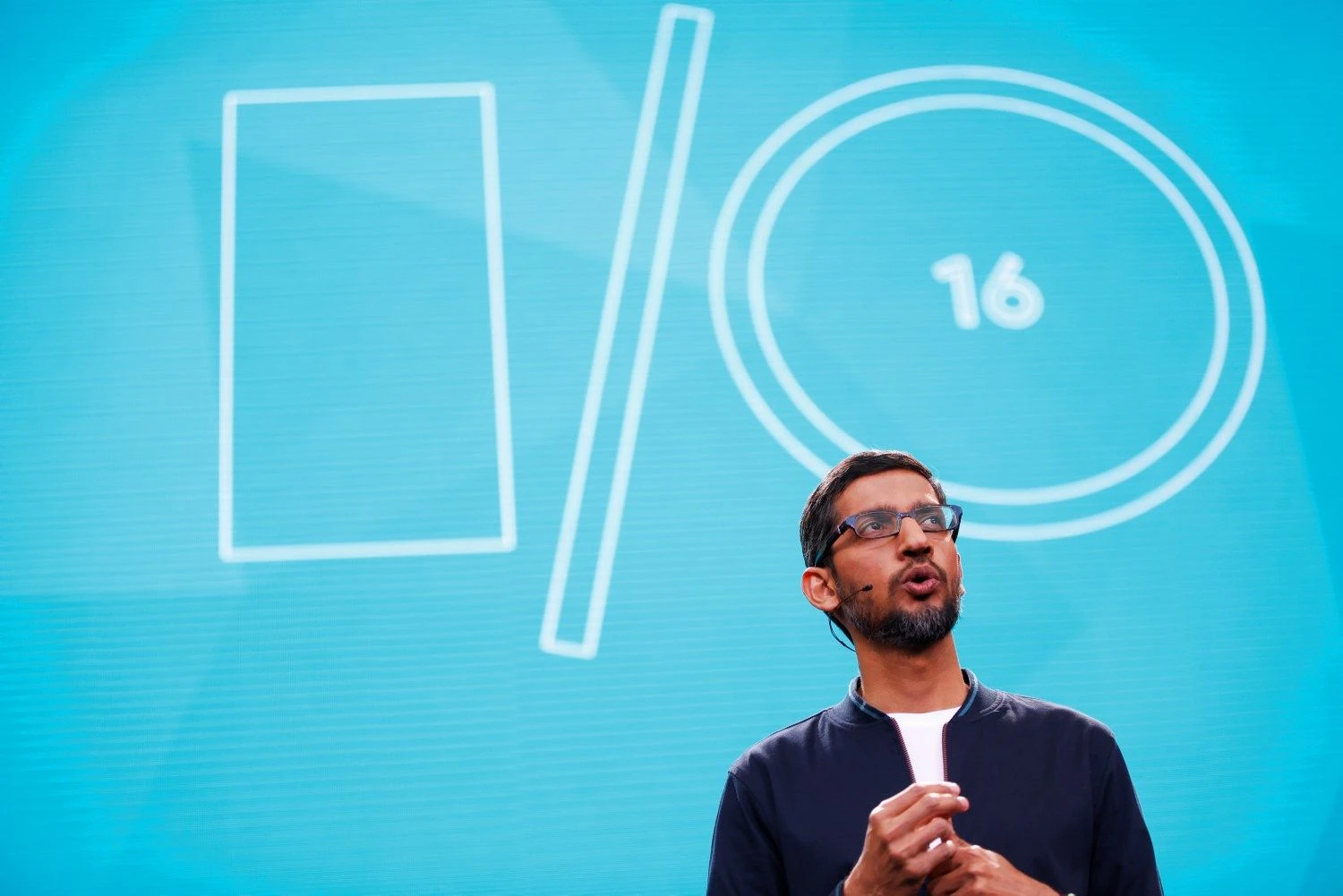 Sundaras Pichai, „Google“ generalinis direktorius. Stepheno Lamo („Scanpix“/„Reuters“) nuotr.