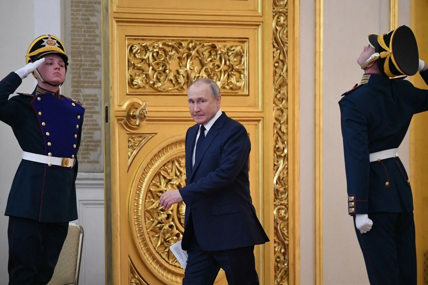 Vladimiras Putinas, Rusijos autoritarinis lyderis. Natalijos Kolesnikovos (AFP / „Scanpix“) nuotr.