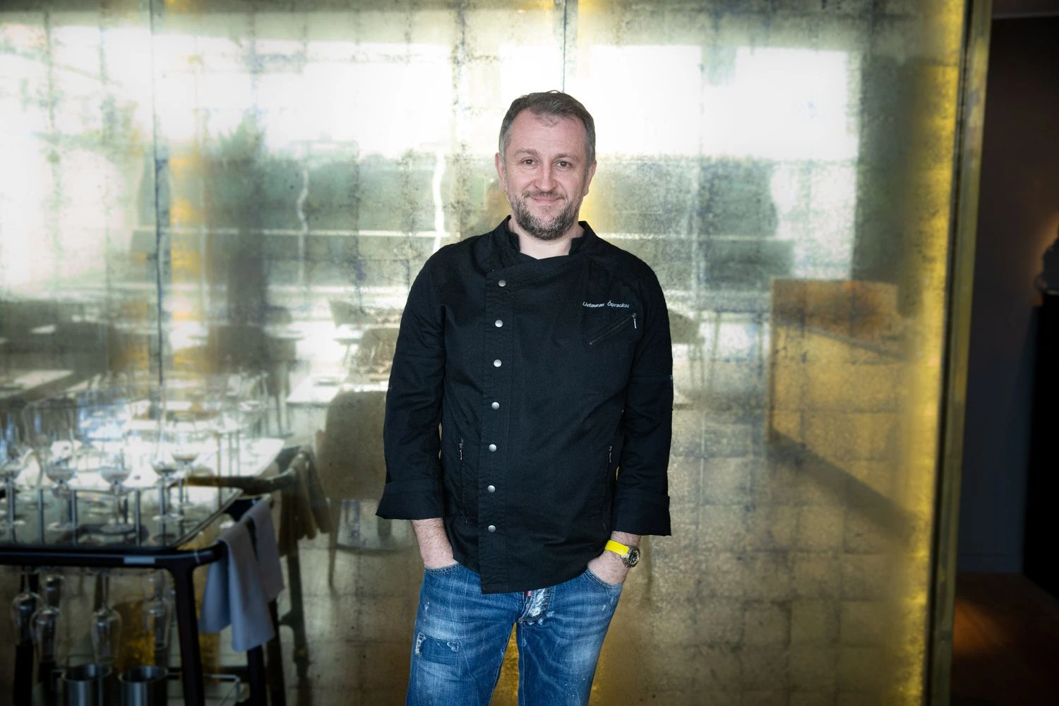 Liutauras Čeprackas, virtuvės šefas, restoranų „Gastronomika“, „Meat“, „Ramen“ įkūrėjas. Vladimiro Ivanovo (VŽ) nuotr.
