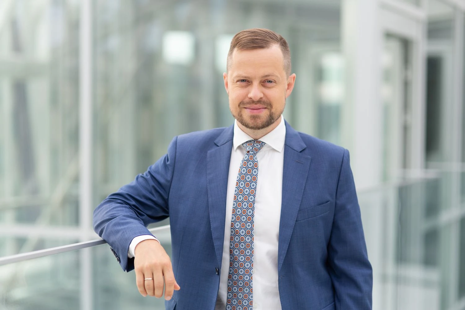 Dominykas Tučkus, „Ignitis grupės“ Bendrovės valdybos narys ir Infrastruktūros bei plėtros direktorius. Bendrovės nuotr.