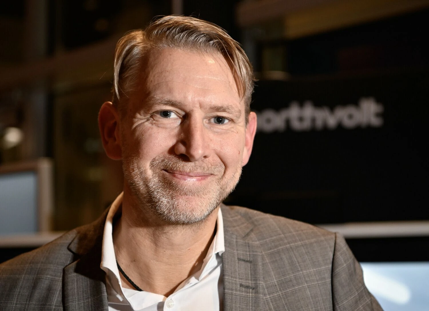 Peteris Carlssonas, „Northvolt“ vadovas ir vienas įkūrėjų. Jonaso Eksrtomerio (TT /„Scanpix“) nuotr.