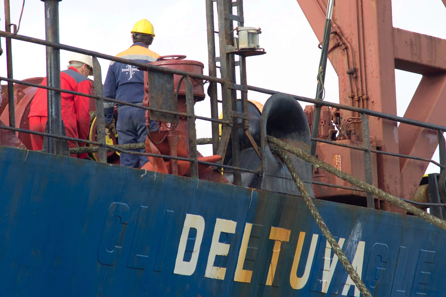  „Lietuvos jūrų laivininkystės“ (LJL) laivas „Deltuva“. Algimanto Kalvaičio nuotr.