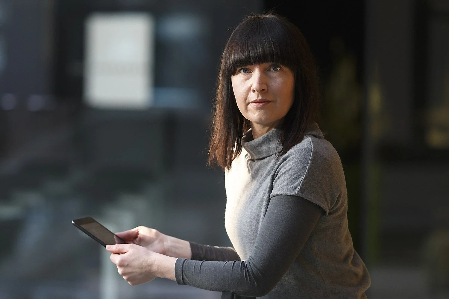 Ramunė Norkutė, UAB „TLV Labs“ direktorė, sako, kad neįgaliesiems skirtą programinę įrangą galima nemokamai atsisiųsti iš bendrovės interneto svetainės. Vladimiro Ivanovo (VŽ) nuotr.