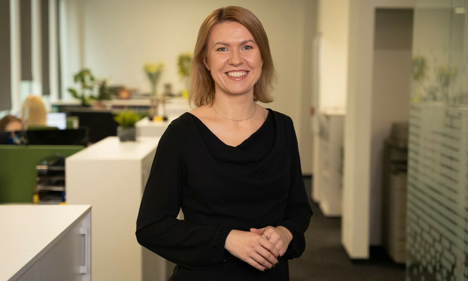 Bendrovės „Integre“ vadovė Vaida Jociutė.