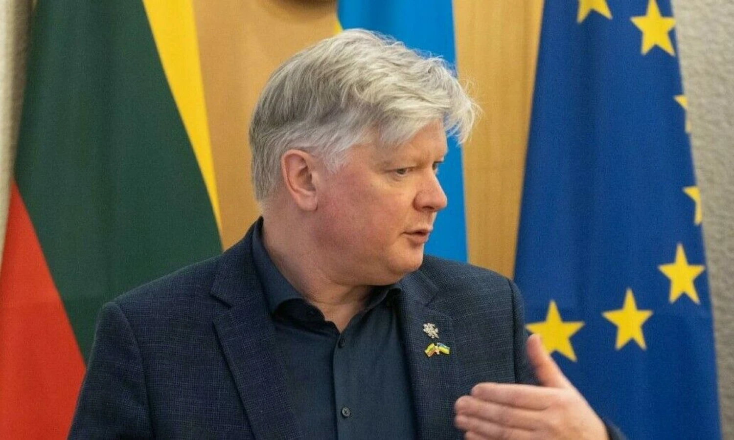 K. Navickas, žemės ūkio ministras. Juditos Grigelytės (VŽ) nuotr.