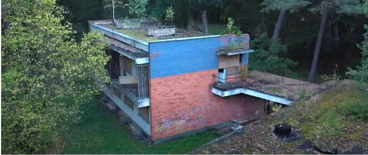 Pastatas Druskininkuose, Sausoji g. 1. Ekrano nuotr.