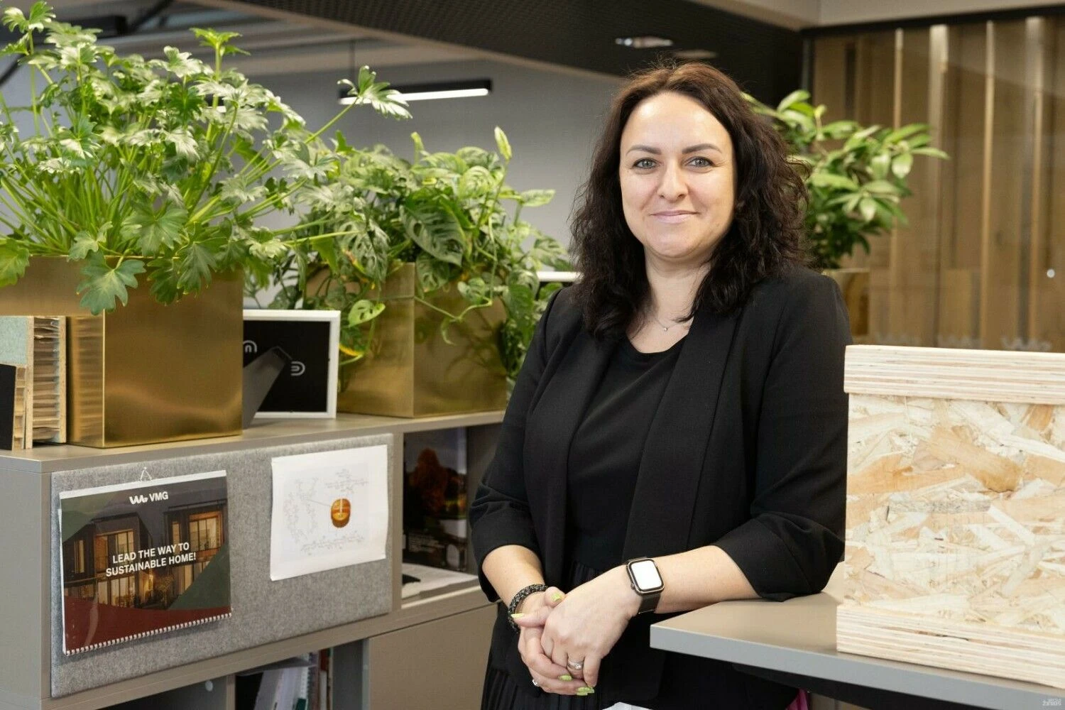 Ingrida Grikpėdienė, „VMG Wood Invest“ vadovė. Juditos Grigelytės (VŽ) nuotr.