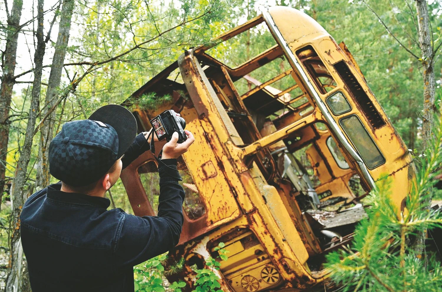 HBO miniserialas „Černobylis“ į branduolinės nelaimės vietą gena turistus. Genios Savilovo (AFP / „Scanpix“) nuotr.