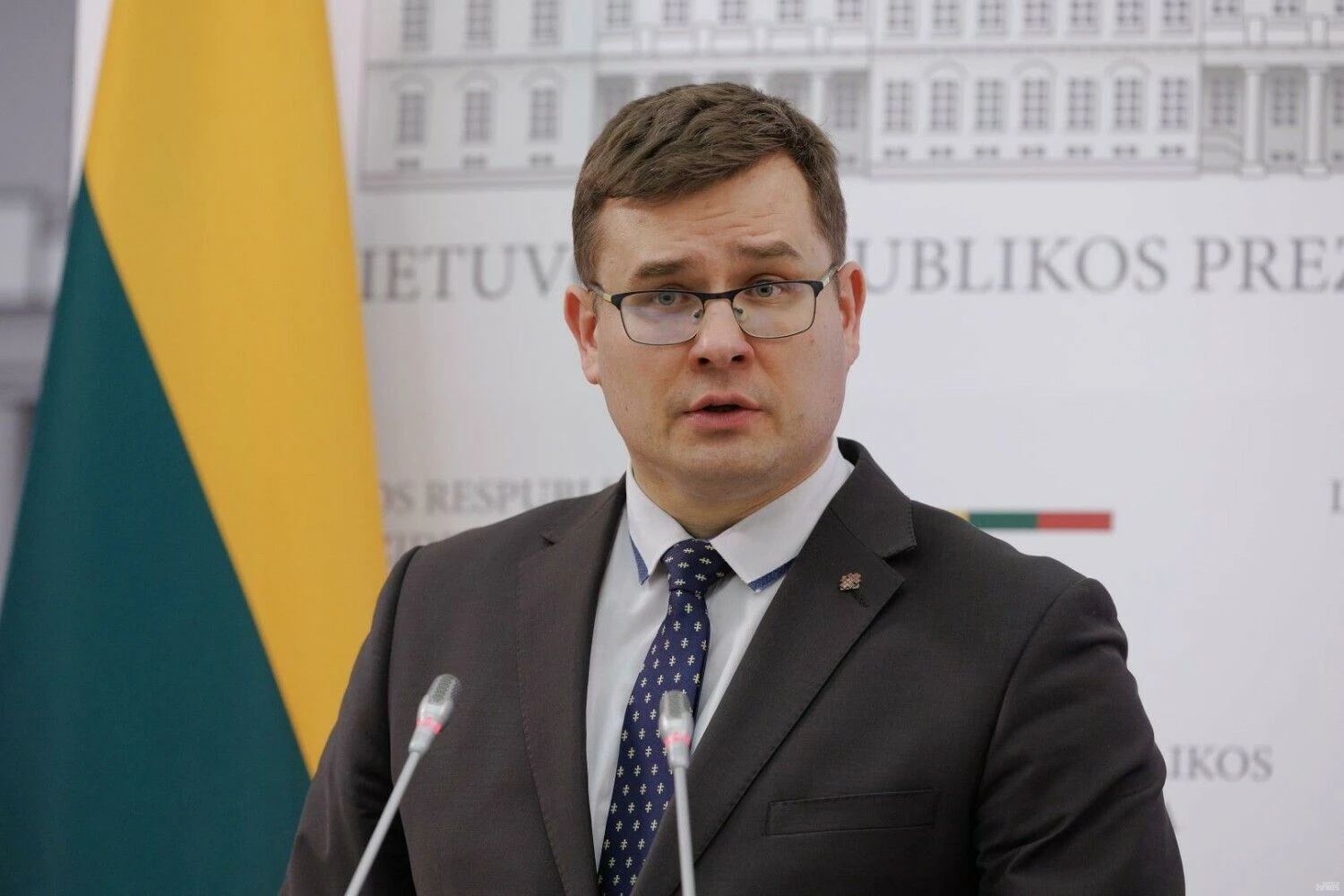 Laurynas Kasčiūnas, krašto apsaugos ministras. Vladimiro Ivanovo (VŽ) nuotr.