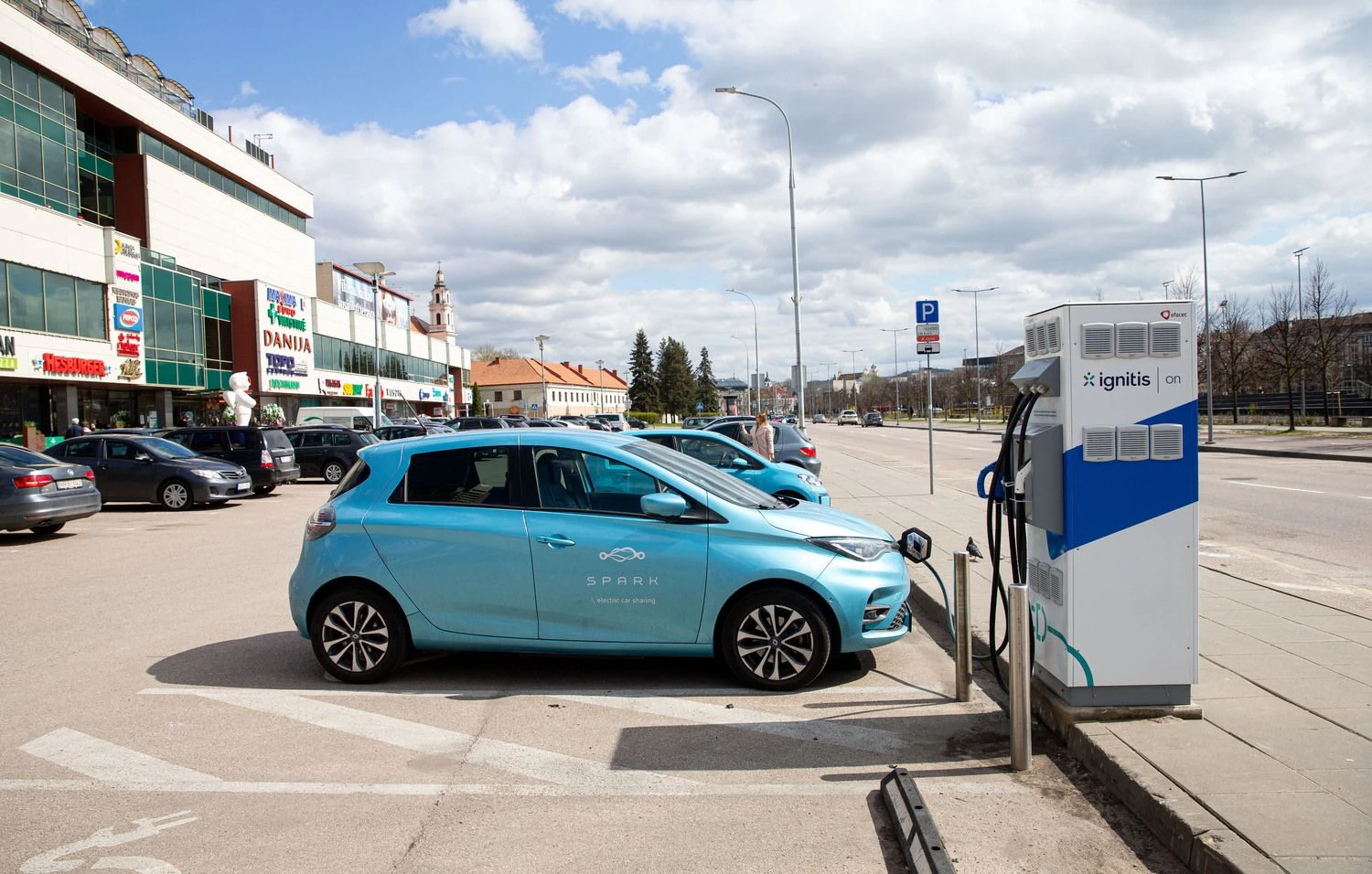 „Spark“ elektromobilis. Juditos Grigelytės (VŽ) nuotr.