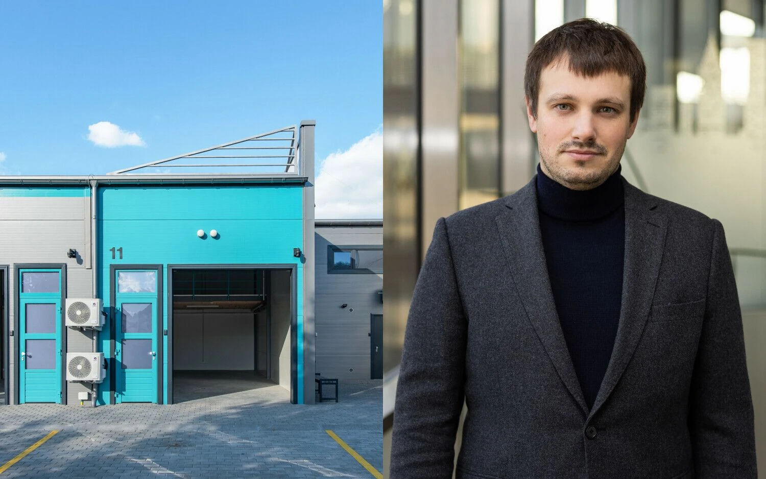 Tadas Budrikis, UAB „NordSpace“ akcininkas ir vienas steigėjų. VŽ koliažas.