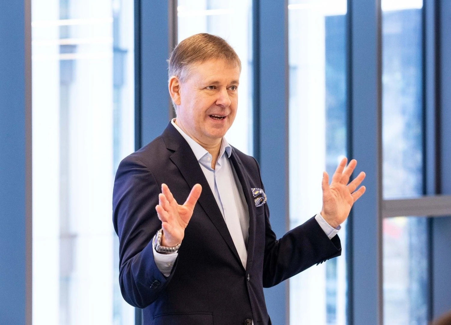 Danas Strombergas, AB „Telia Lietuva“ vadovas. Juditos Grigelytės (VŽ) nuotr.