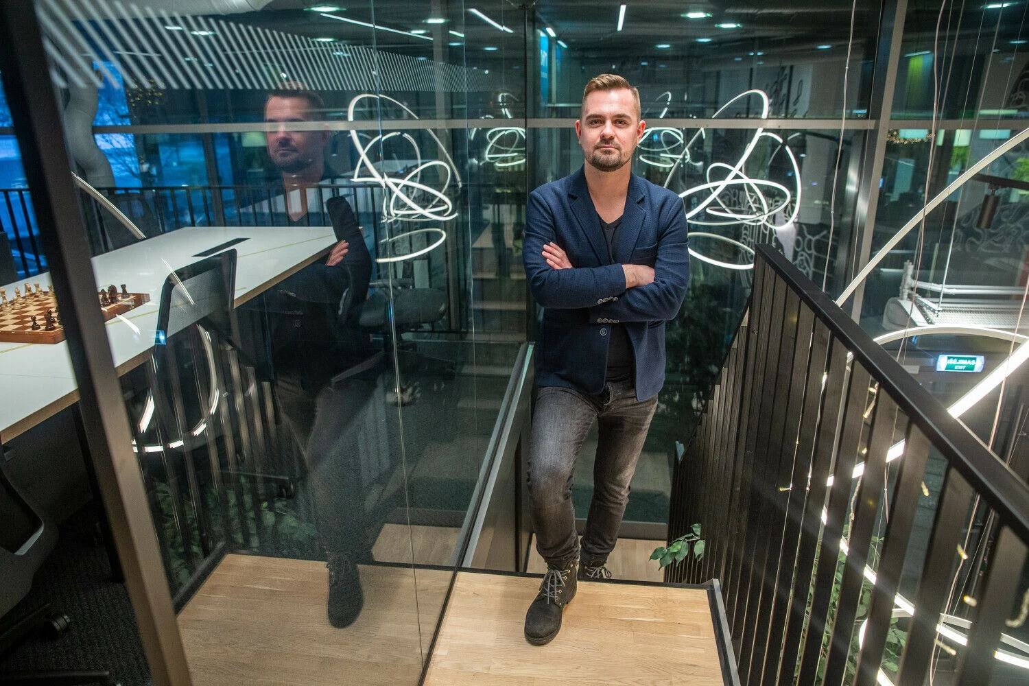 Andrius Milinavičius, akceleratoriaus „Baltic Sandbox“ įkūrėjas. Vladimiro Ivanovo (VŽ) nuotr.