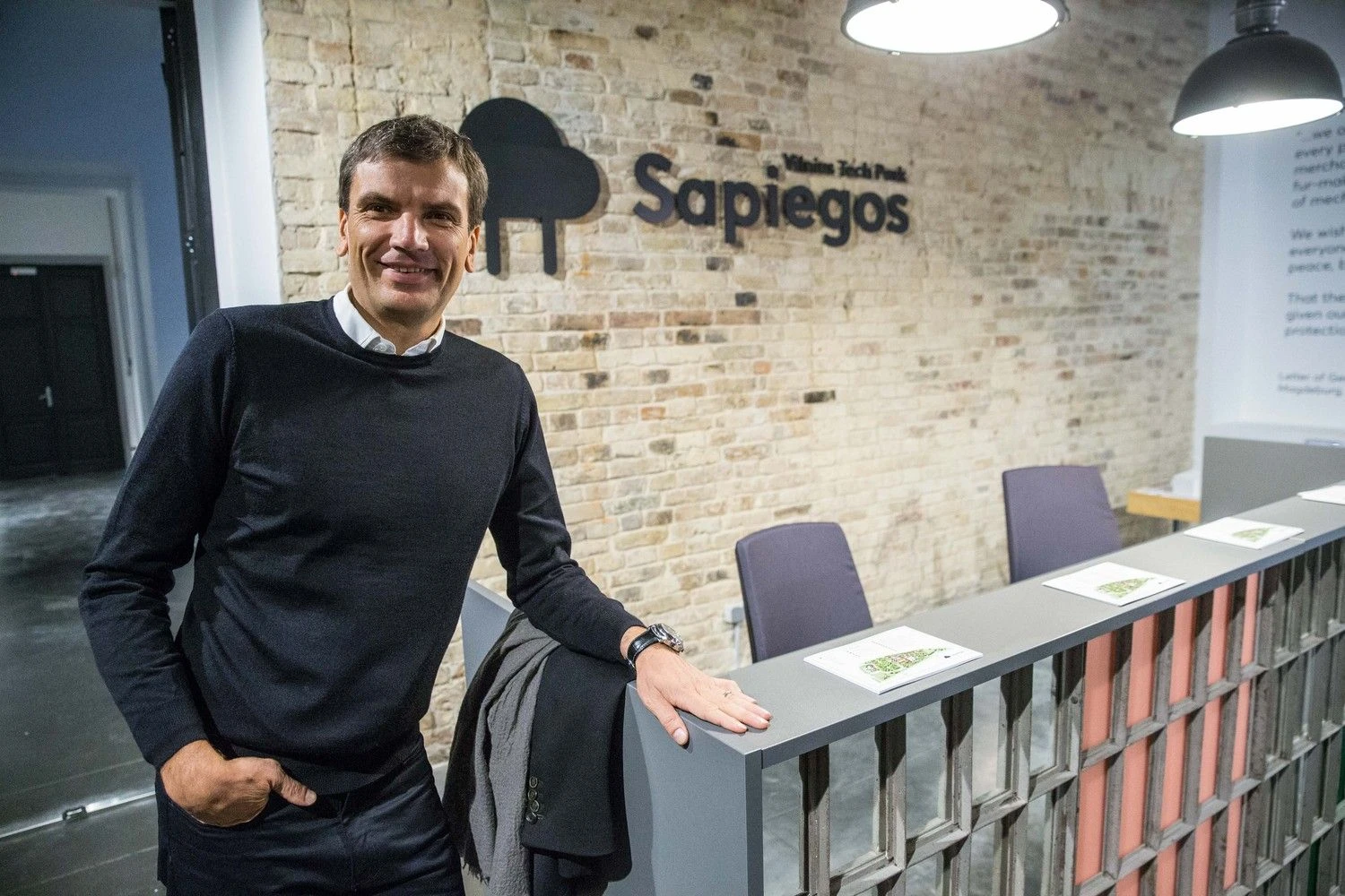 Darius Žakaitis, „Vilnius Tech Park“ vadovas ir vienas iš įkūrėjų. Vladimiro Ivanovo (VŽ) nuotr.