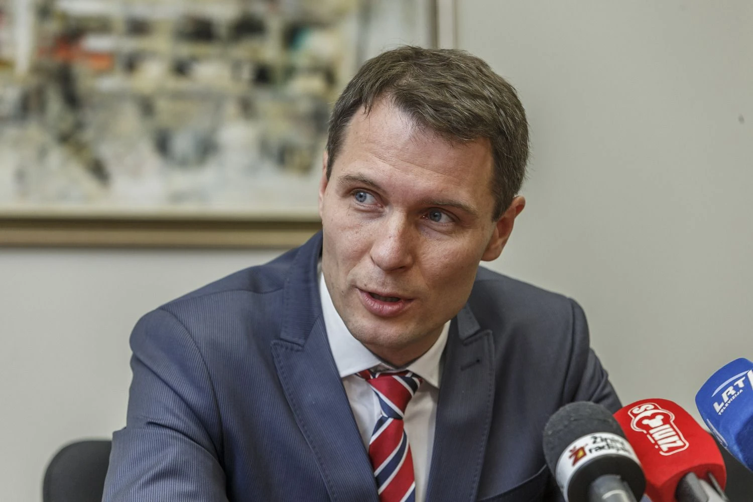 Premjero patarėjas Elvinas Jankevičius. Vladimiro Ivanovo (VŽ) nuotr.