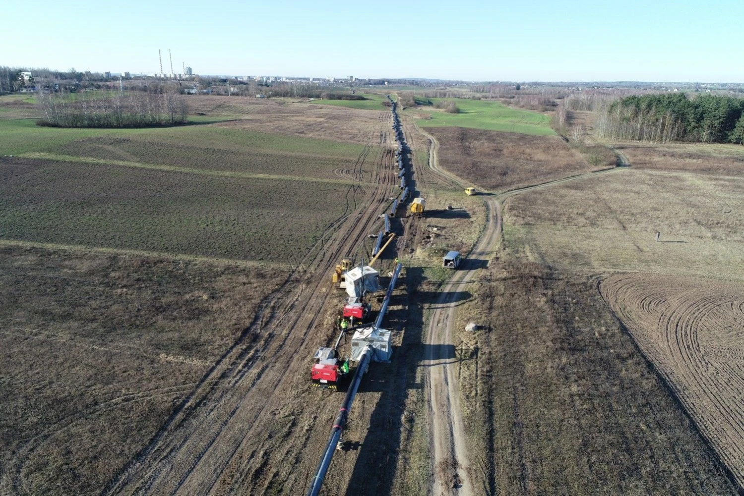 Lietuvos energetikos infrastruktūros statybos asociacijos (LEISA) nariai nutiesė daugiau kaip 90% magistralinių bei skirstomųjų dujotiekių šalyje.