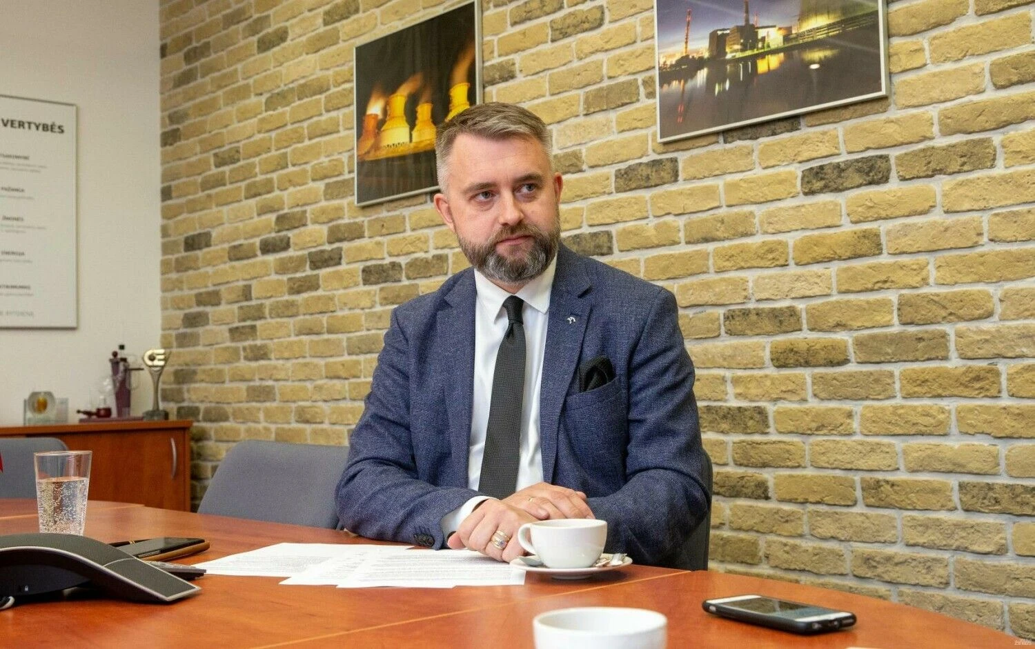 Michalas Rudnickis, AB „Orlen Lietuva“ generalinis direktorius. Juditos Grigelytės (VŽ) nuotr.