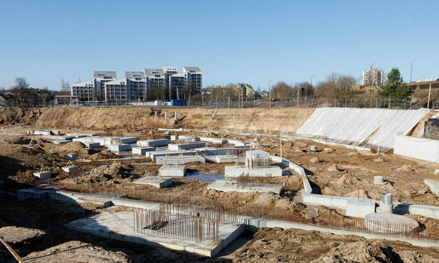 Nacionalinio stadiono teritorija. Vladimiro Ivanovo (VŽ) nuotr.