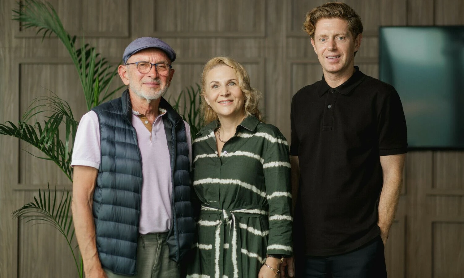 Marius Jakulis Jason (kairėje), „Taurus Wealth“ bendraturtis, Gabija Skučaitė, įmonės valdybos narė, Mindaugas Strėlis, vadovas, bendraturtis. Įmonės nuotr.