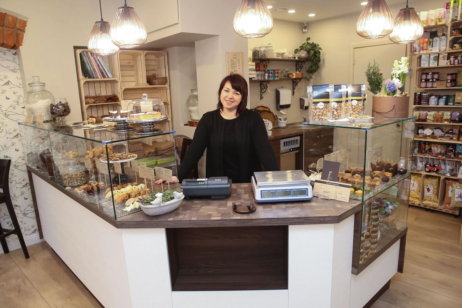 Loreta Želnienė, UAB „Namų be gliuteno“ direktorė: „Esame pirmoji ir specializuota kepykla, kurioje viskas ruošiama nenaudojant gliuteno ir laktozės.“ VLADIMIRO IVANOVO (VŽ) NUOTR.