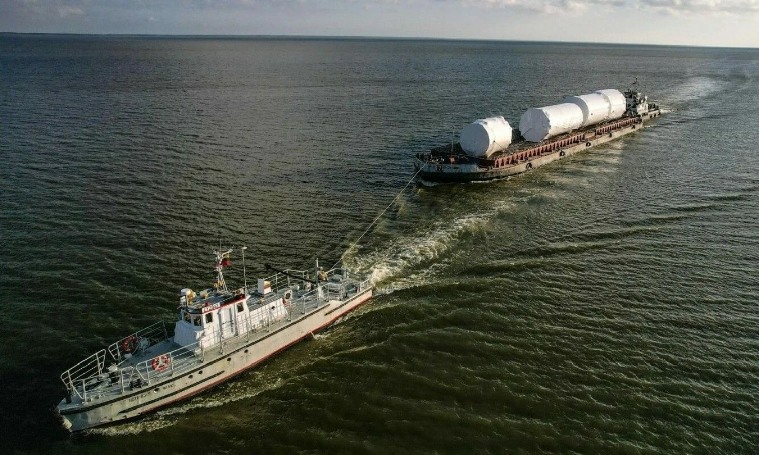 Per praėjusius metus krovinių gabenimas vidaus vandenimis ūgtelėjo 3%. VVKD nuotr.