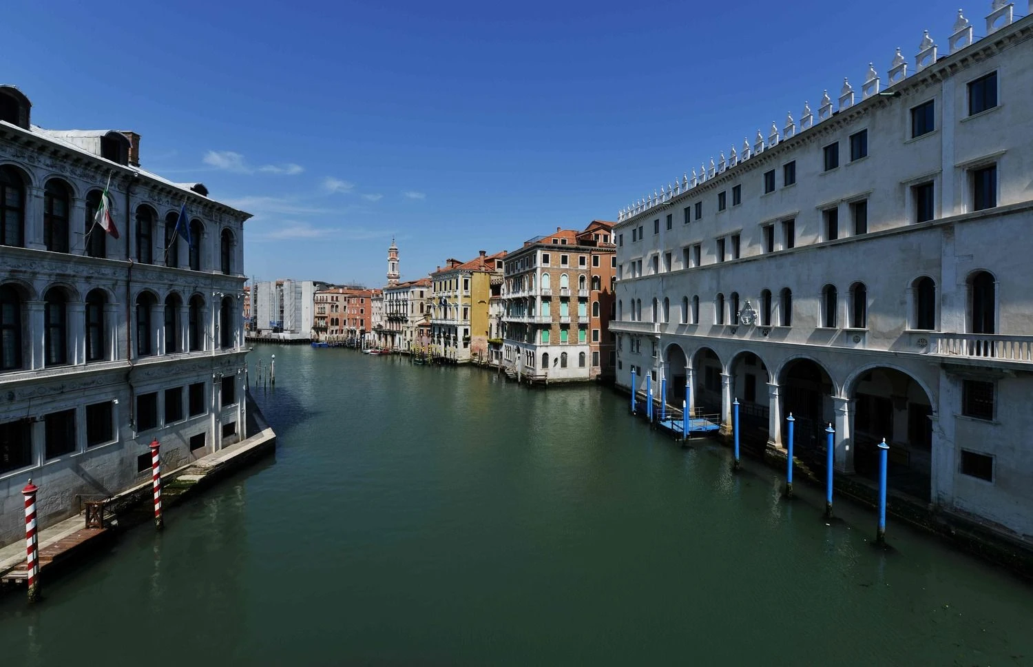 Karantinas Venecijoje, 2020 m. balandžio 17 d. Andrea Pattaro (AFP/„Scanpix“) nuotr.