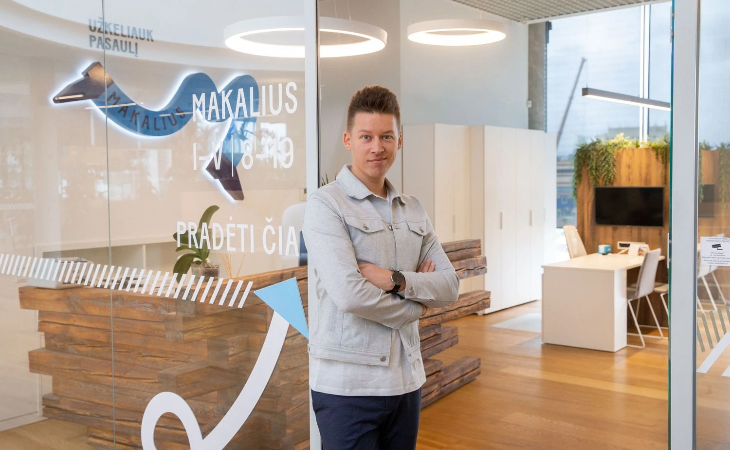 Rimvydas Širvinskas-Makalius, UAB „Traveldeals“ direktorius, kelionių portalo „Makalius.lt“ įkūrėjas. Juditos Grigelytės (VŽ) nuotr.