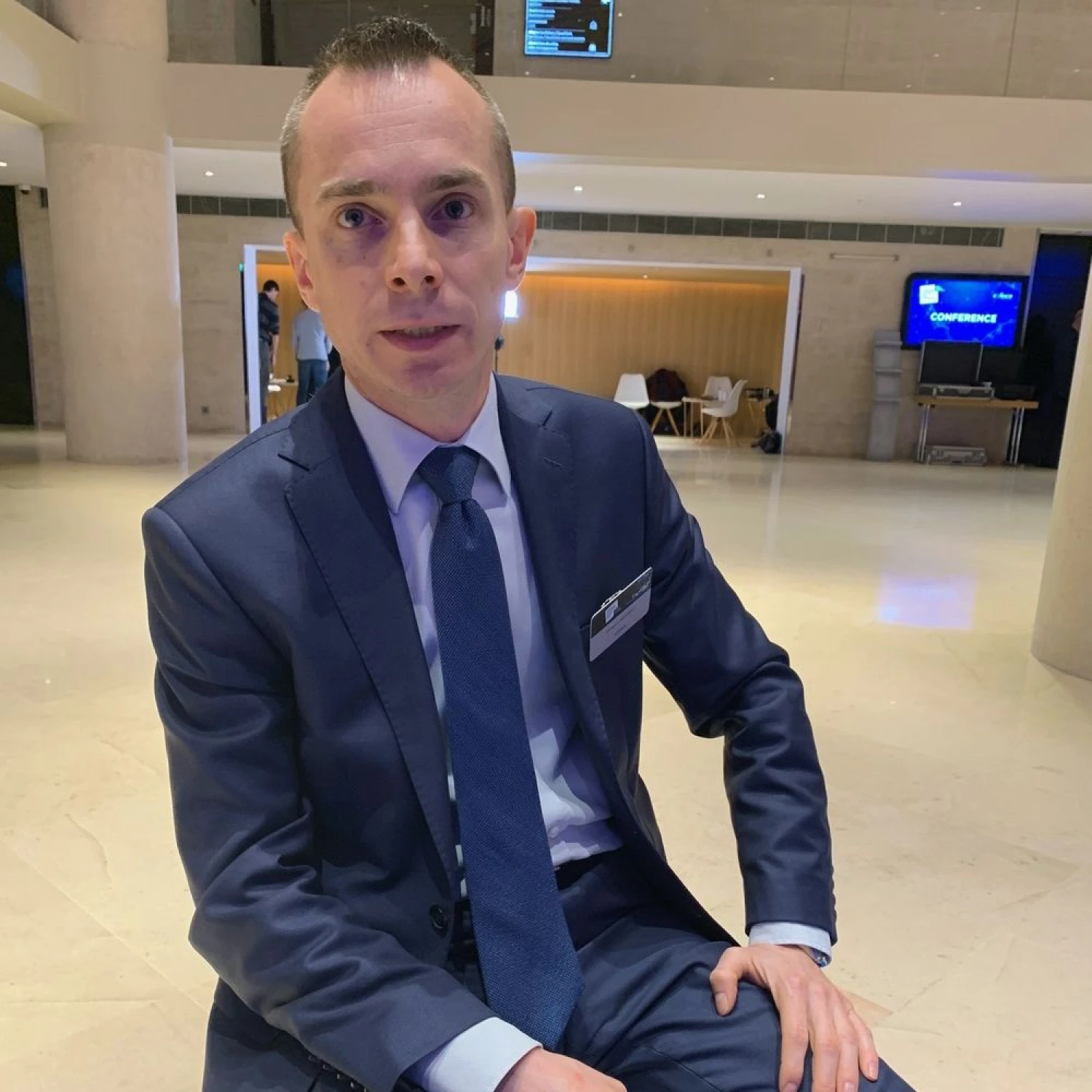 Grzegorzas Sielewiczius, „Coface“ Vidurio ir Rytų Europos ekonomistas. Daliaus Simėno (VŽ) nuotr.