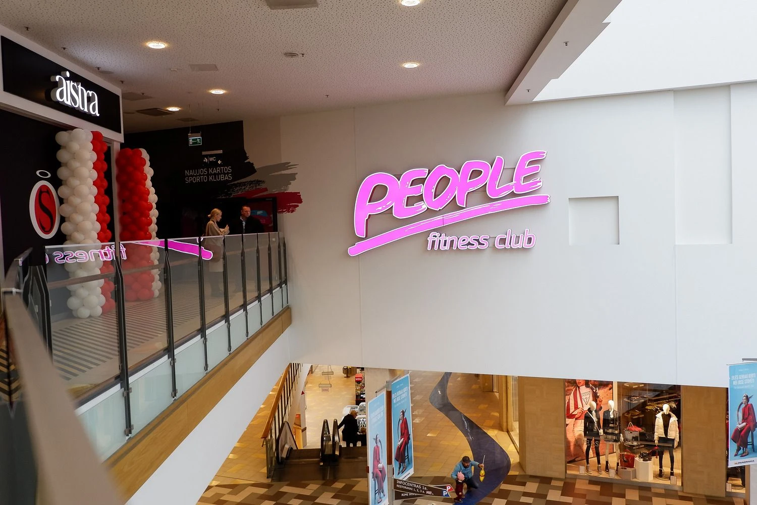 „People Fitness“ sporto klubas. Vladimiro Ivanovo (VŽ) nuotr.