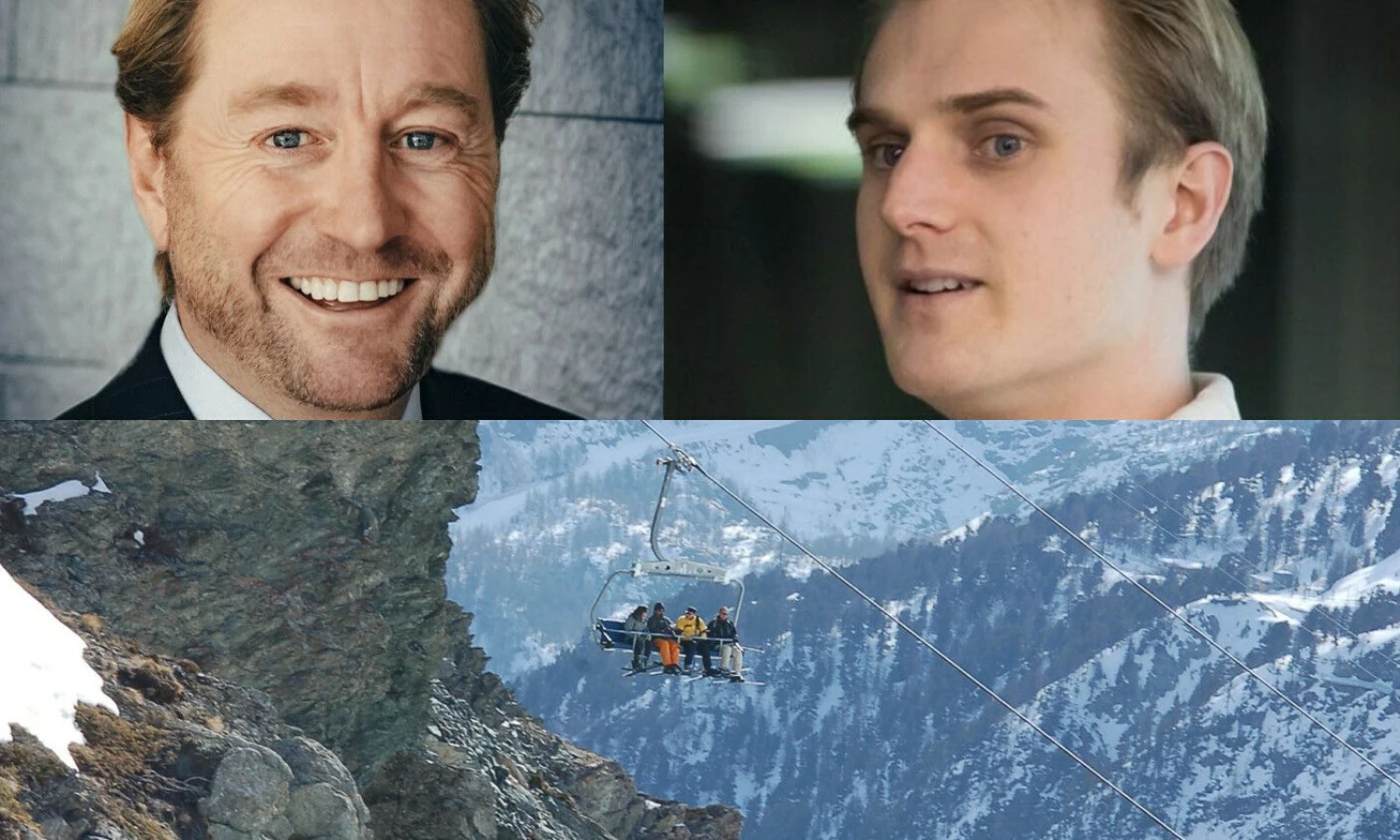 Norvegų milijonieriai Kjellas Inge Rokke (kairėje) ir  Fredrikas Haga, 2022 m. persikraustę gyventi į Šveicariją. „Alfaposten“ ir „Haga.tech“ nuotr.